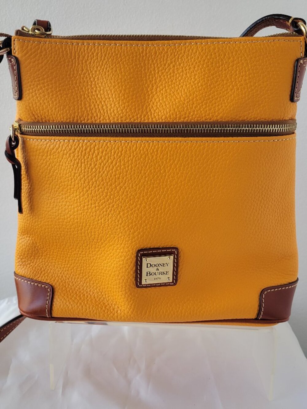 New Marigold Dooney & Bourke Crossbody Purse